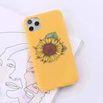 Floral Printed Liquid Silicone mobile phone case Unisex - EX-STOCK CANADA
