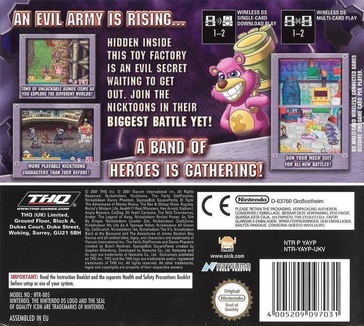 Nicktoons: Attack of the Toybots 