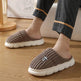 Winter Corduroy Slippers Home Bedroom Floor Plush Shoes Fashion Solid Color Non-slip Slippers For Women Men - EX-STOCK Canada