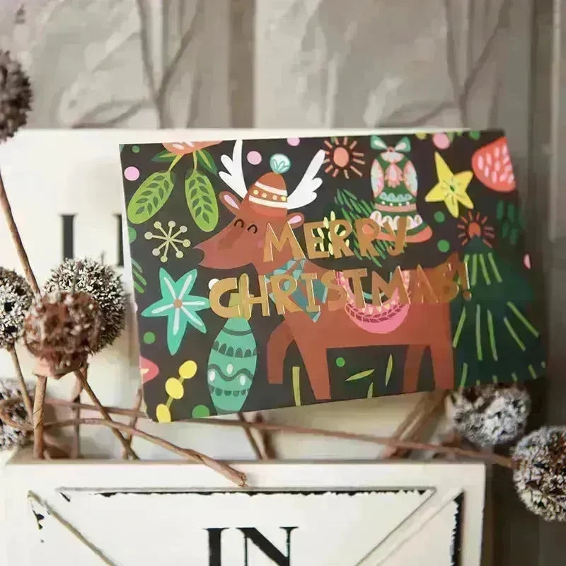 Christmas wishes card greeting card - EX-STOCK CANADA