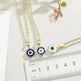 Blue eye pendant Alloy necklace chain Fashion Accessories - EX-STOCK CANADA