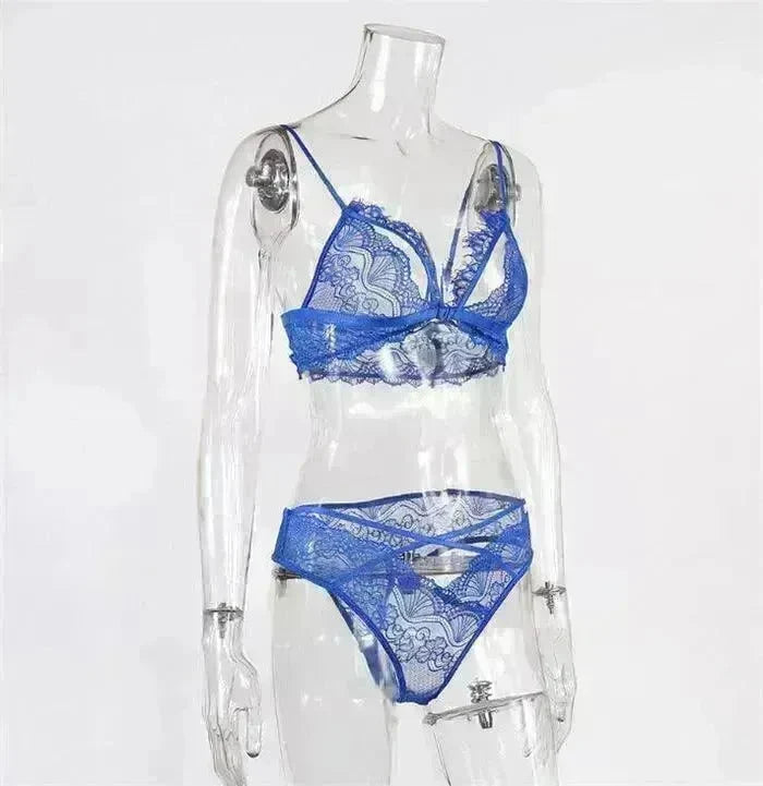 Lace erotic lingerie set - EX-STOCK CANADA