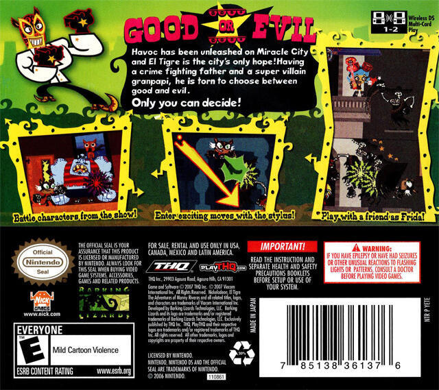 El Tigre: The Adventures of Manny Rivera 