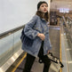 Elegant women Oversized Embroidered Tassel Fringe Denim Jacket - EX-STOCK CANADA