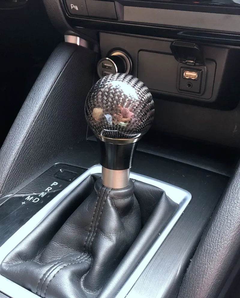 Mazda onxeira ATZ automatic transmission carbon fiber shift head CX5 shift head handball wave stick gear handle - EX-STOCK Canada