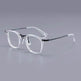 Pure Titanium Vintage Rectangle Crystal Transparent Myopia Glasses Reading Unisex Spectacle Frame Designer Eyeglasses GMS806 Eyewear - EX-STOCK Canada