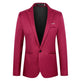 Men's Loose Fit Wedding Tuxedo Suit Jacket – 8 Colors, M–5XL | Canada & USA