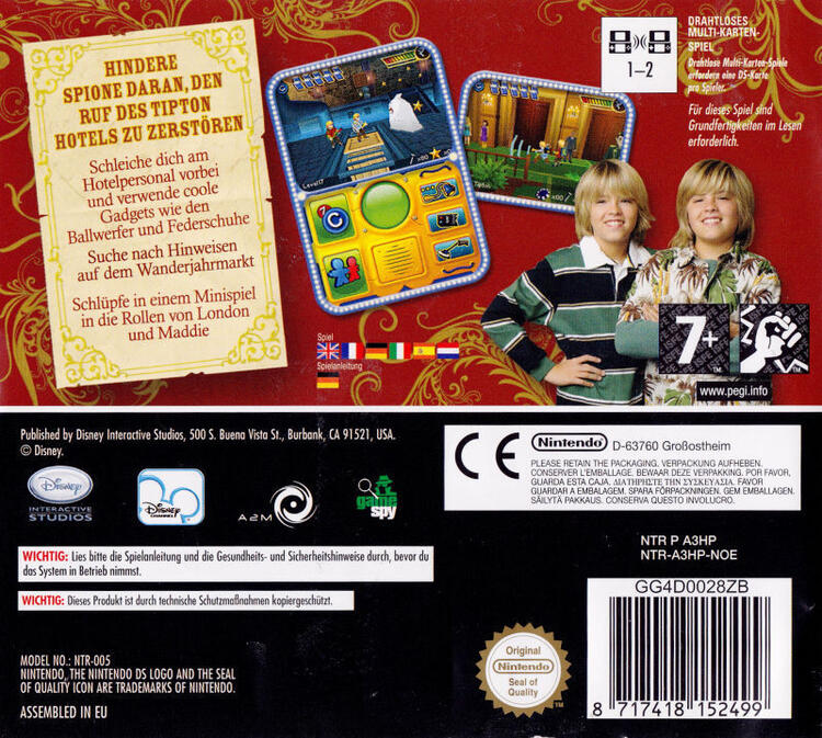 The Suite Life of Zack & Cody: Circle of Spies 