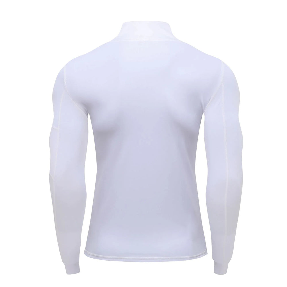 Outdoor Muscle Fitted Tactics Workout T-shirt Long Sleeve Sports Quick-drying top - EX-STOCK CANADA