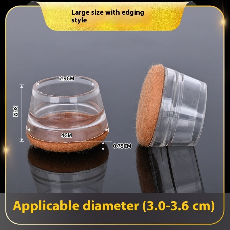 Quiet And Wear-resistant Non-slip Stool Booties Rubber Protective Sleeve EX-STOCK Canada 