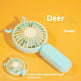 Small Handheld Fan Desktop Cartoon Mini Electric Usb Student Portable Gift - EX-STOCK Canada