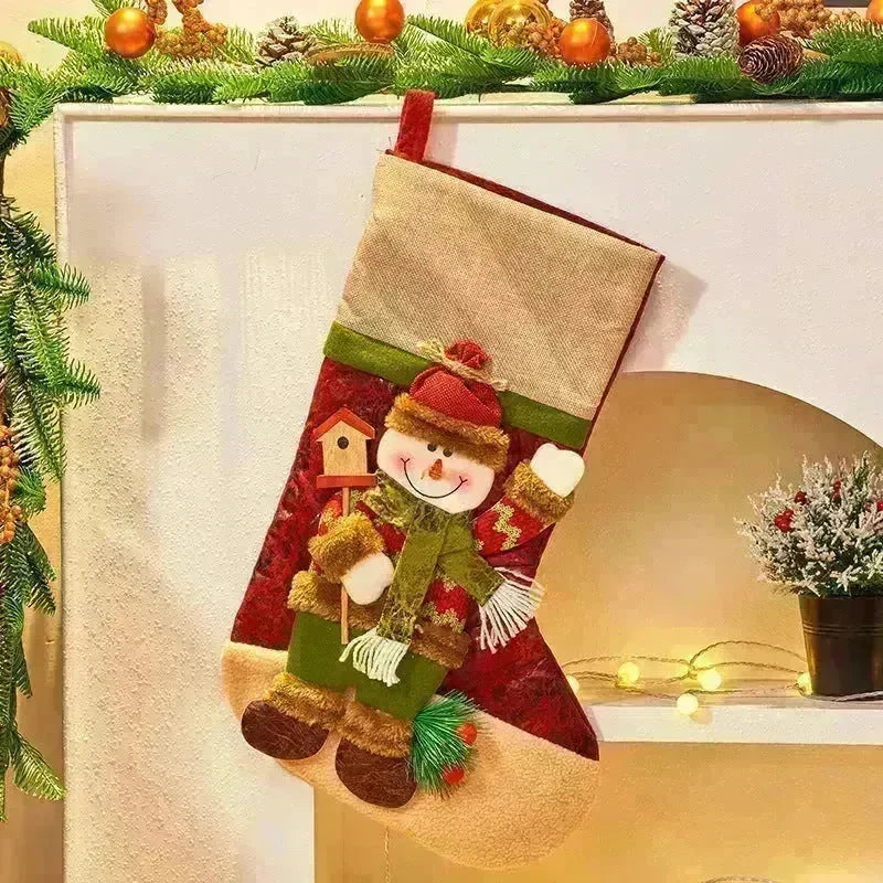 Christmas Decorations Large Cartoon Candy Bag - EX-STOCK CANADA