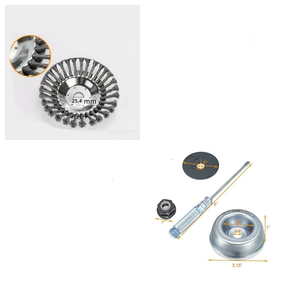 Factory Direct Sales Wire Rust Removal Lawn Mower Lawn Mower Head Lawn Mower Weeding Head Lawn Mower Weeding Filament Disc EX-STOCK Canada 