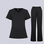Women Nurse Uniform Female - Hospital Nurse Costume - V Neck Top Pants Set - EX-STOCK Canada