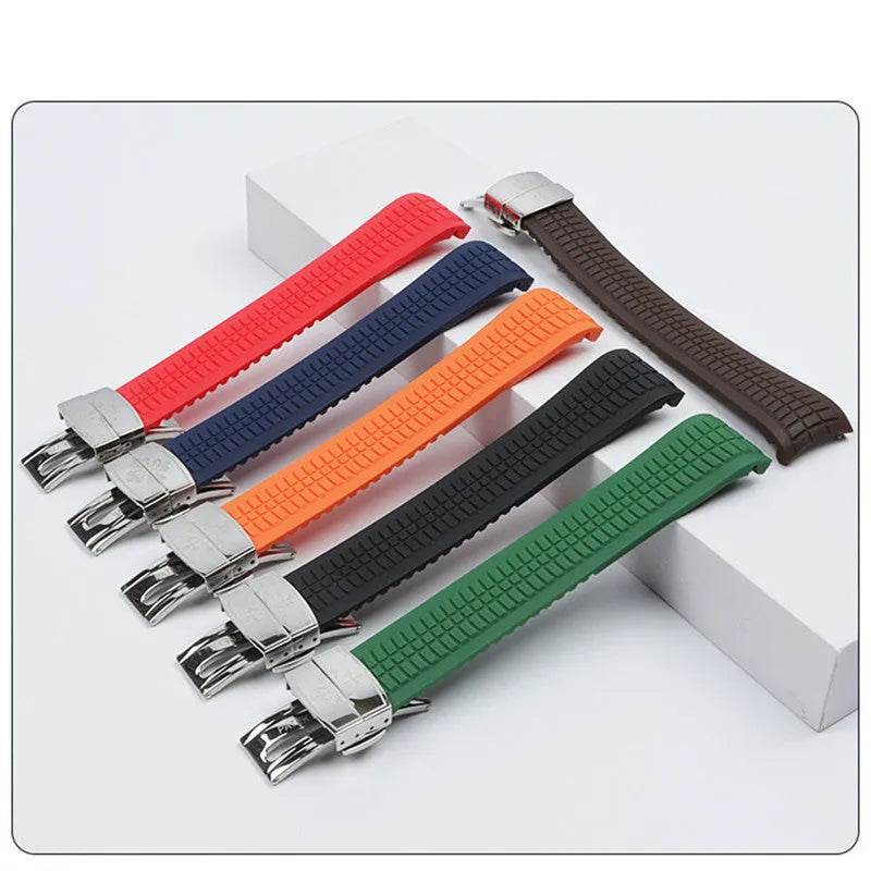 Rubber Watch Strap Baida ''silicone Strap 21mm Folding Buckle - EX-STOCK Canada