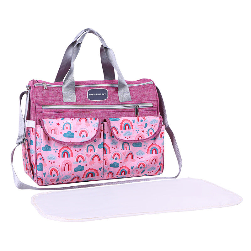 Multi-functional Lightweight Mom Bag – Large Capacity Diaper Bag (S & L, Single or Double Cap)