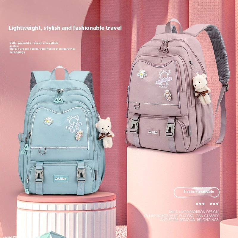 Large Capacity Lightweight Spine-protective Backpack EX-STOCK