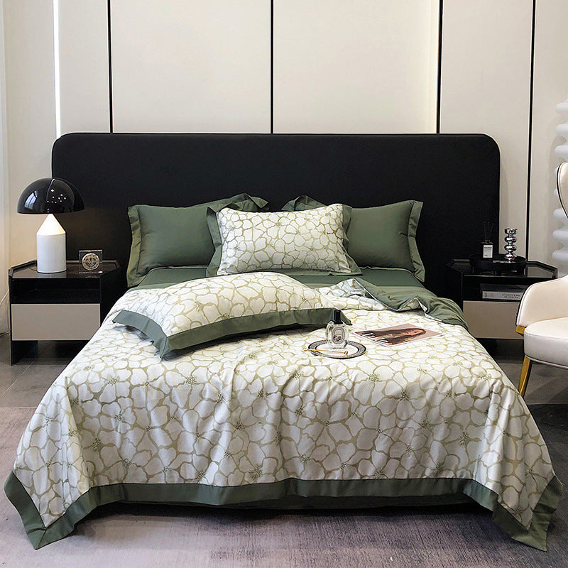 Tencel Summer Duvet Four-piece Washed Silk EX-STOCK Canada 