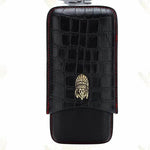 Portable Luxury Cubinski Gothic Moisturizing Leather Cigar Case - EX-STOCK Canada
