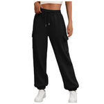 Women's Sweatpants Fleece Lined Baggy Athletic Jogger Trousers With Pockets Fall Casual Trendy Cargo Pants Fall Outfits EX-STOCK Canada 