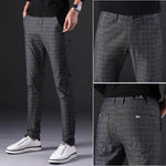 Men's Fashion And Comfort Slim Straight fit suit Trousers - EX-STOCK Canada