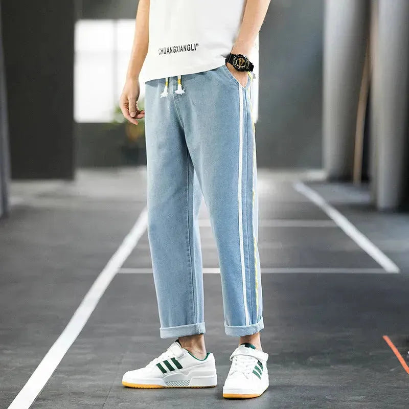 Men Casual pants Denim Jeans trousers, wide-leg pants - EX-STOCK CANADA