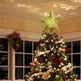 Christmas Tree Top Light Star Snowflake Shape LED Laser Projector Lights Christmas Tree Ornament - EX-STOCK CANADA