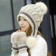 Women Cozy Knit Fleece-Feel Beanie With Ear Flaps Winter Hat Perfect For Skiing & Outdoor Activities - EX-STOCK Canada