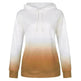 Women Tie-dye print hooded long sleeves - EX-STOCK CANADA