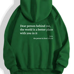 Unisex printed positive-message hoodie | EX-STOCK Canada product gallery image 16