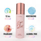PHOFAY Bare Skin moisturizing spray bottle with features highlighted on a white background