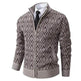 2025 Fall Winter Men Fleece-lined Thick Stand Collar Sweater Cardigan for men - EX-STOCK Canada