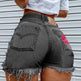 Fashion Ripped Denim Shorts For Women - EX-STOCK Canada