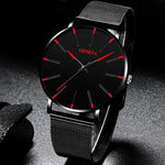 Mesh strap quartz watch - EX-STOCK Canada
