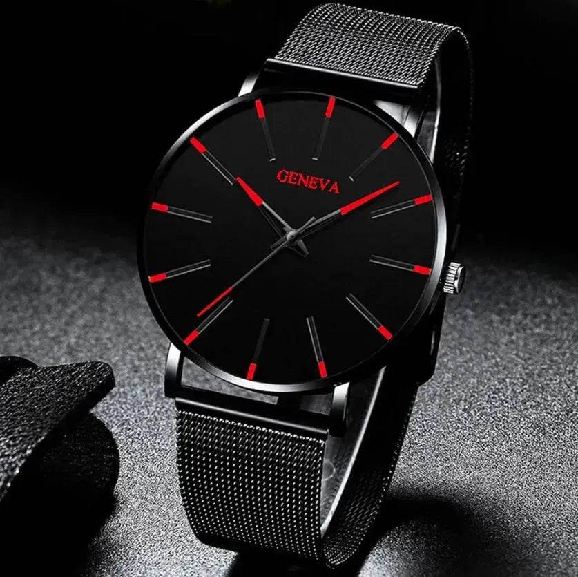Mesh strap quartz watch - EX-STOCK Canada