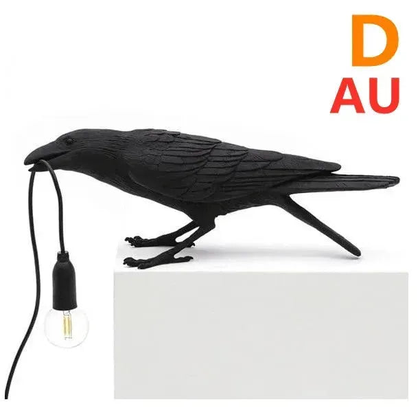 Creative Auspicious Bird Resin Wall Lamp Decoration - EX-STOCK CANADA