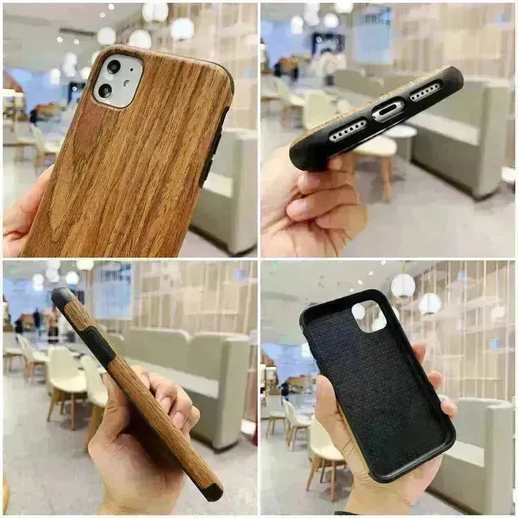 Simple Bamboo Wooden iphone  Protective case Unisex - EX-STOCK CANADA
