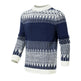 Men's Crewneck Pullover Sweater Unisex Fair Isle Long Sleeve Knitted Sweater - EX-STOCK CANADA