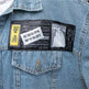 Personality Stitching Graffiti Patch Denim Loose Jacket Women EX-STOCK Canada 