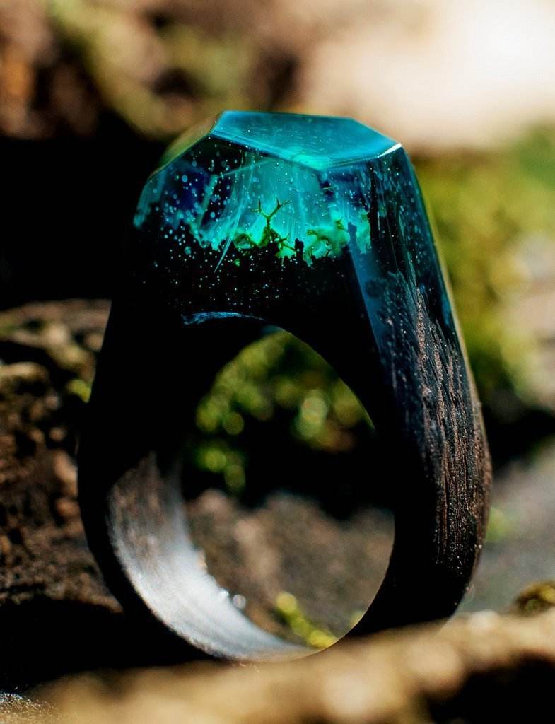 Resin wood ring - EX-STOCK Canada