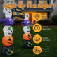 8.2ft Stacking Head Arch, 7pcs White LED Lights, Halloween Inflatable Decoration 12V - EX-STOCK Canada