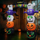 8.2ft Stacking Head Arch, 7pcs White LED Lights, Halloween Inflatable Decoration 12V - EX-STOCK Canada