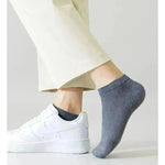 Cotton Anti-Pilling Ankle socks absorbing Invisible Tight Mesh Boat Socks - EX-STOCK CANADA