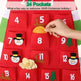 Advent Calendar Fabric Christmas Hanging Pendant Santa Claus Felt Ornaments DIY Advent Calendars Christma Decoration Christmas - EX-STOCK CANADA