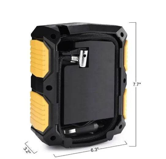 Digital Tire Inflator - DC 12 Volt Car Portable Air Compressor - EX-STOCK Canada