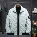 Compressed Cotton Stand Collar Men's Cotton-padded Coat Winter Coat Short Clothes Korean Style Trendy Cotton Clothing Workwear Winter Cotton-padded Jacket - EX-STOCK CANADA