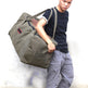 Large Capacity Canvas Hand Luggage Bag Travel Bag Men's Moving Big Bag | EX-STOCK Canada 