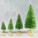 Blue Gold Silver And Red Mini Christmas Tree Ornaments - EX-STOCK CANADA
