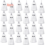 Halloween hanging ghost decorations in multi-pack options – product view 9