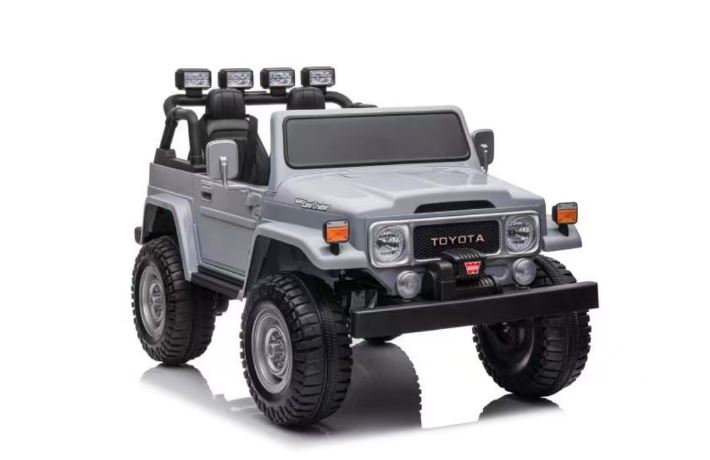 2026 24V Toyota FJ-40 4X4 2 Seater Kids Ride On Car with Remote Control DELUXE 